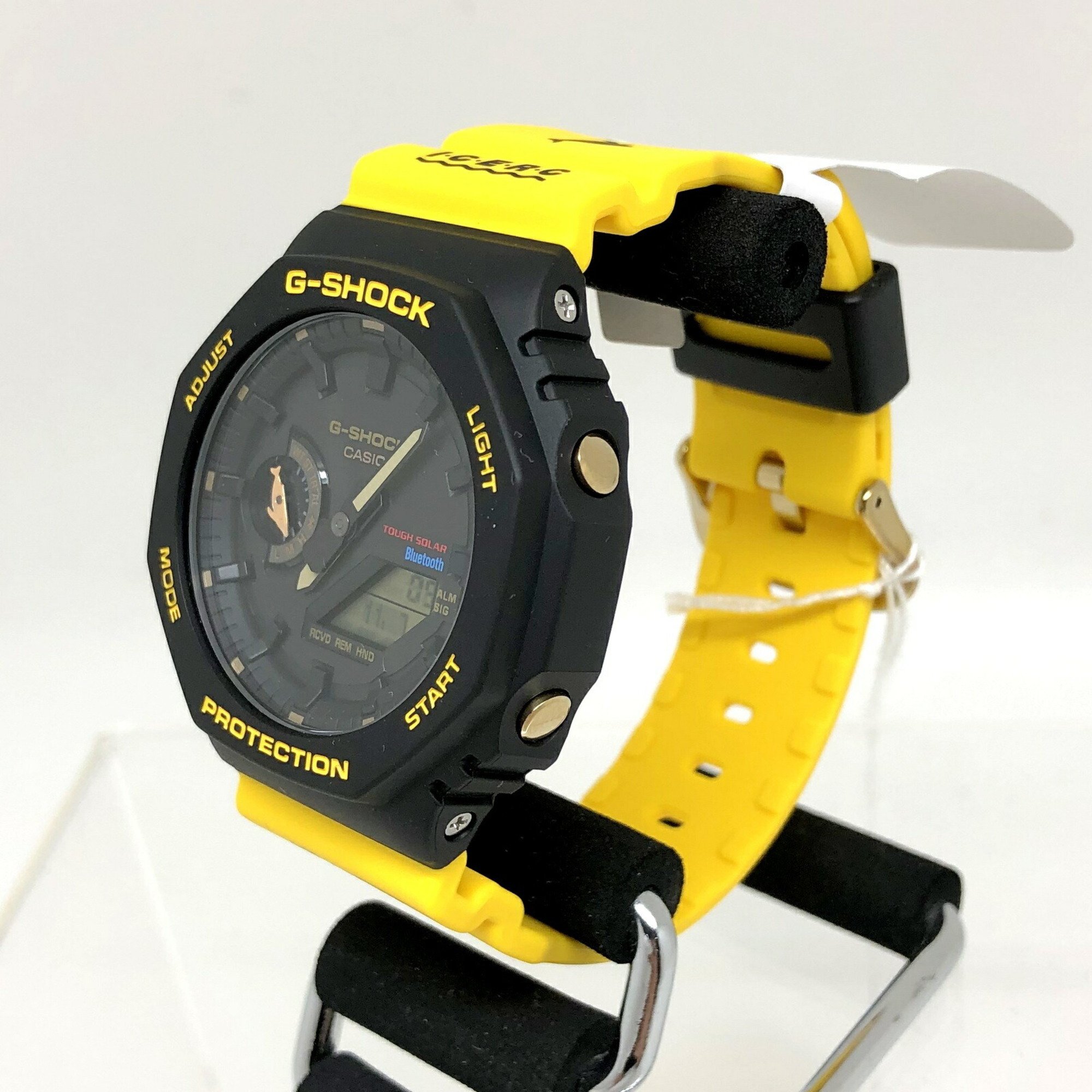 CASIO Casio G-SHOCK Watch GA-B2100K-9AJR 2023 Eye Search Japan Irukuji Collaboration Ana-Digi Tough Solar Black Yellow Men's ITE9HI86GC