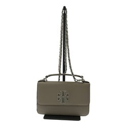 TORY BURCH Pebble Leather Britain Top Handle Chain Shoulder Crossbody Handbag ITLQUK1IHRVK