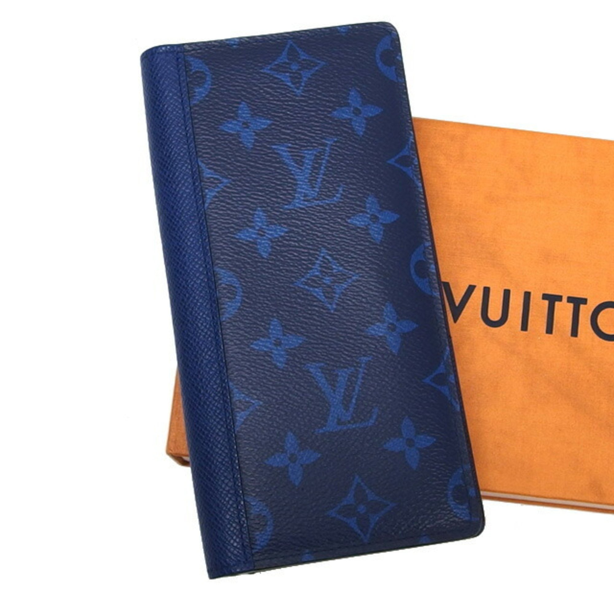 Louis Vuitton Monogram Taigarama Brazza Wallet Long Wallet M30297