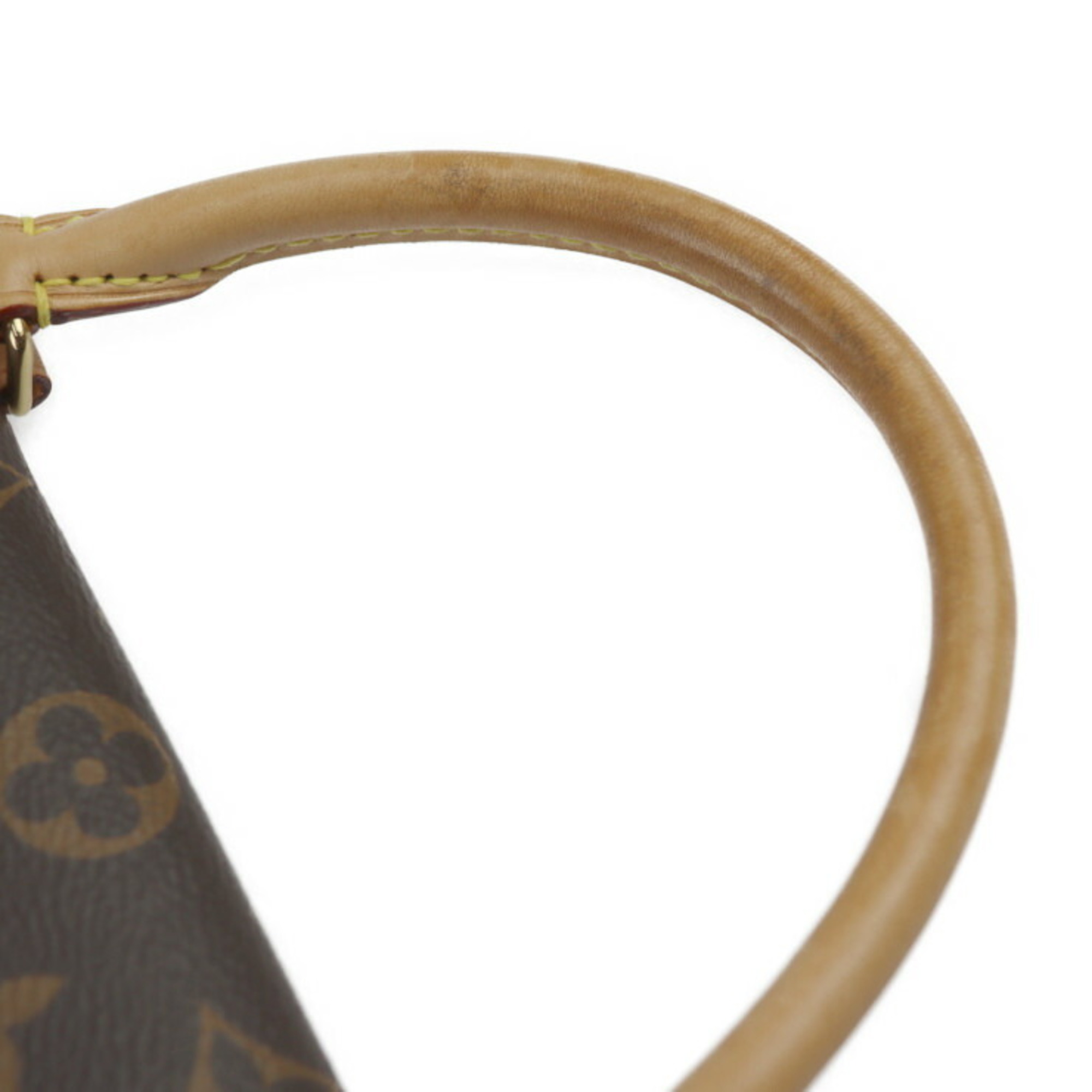 LOUIS VUITTON Louis Vuitton Marignan Handbag M44259 Monogram Canvas Leather Brown Black Gold Hardware 2WAY Shoulder Bag