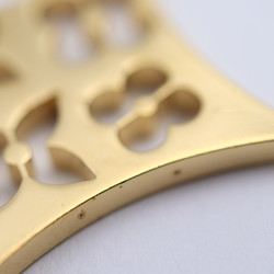 LOUIS VUITTON Ivy Flower Keychain M67930 Metal Gold