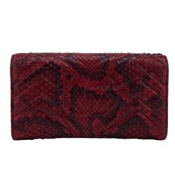 GUCCI 443436 GG Marmont Long Wallet Red Ladies