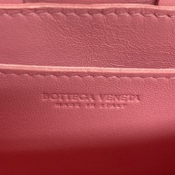 BOTTEGA VENETA Cassette Shoulder Bag Pink Ladies