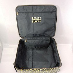 Louis Vuitton Pegas 45 Yayoi Kusama Used Suitcase/Carry Case Monogram Vernis Dot Infinity LOUIS VUITTON M91519 Women's Black