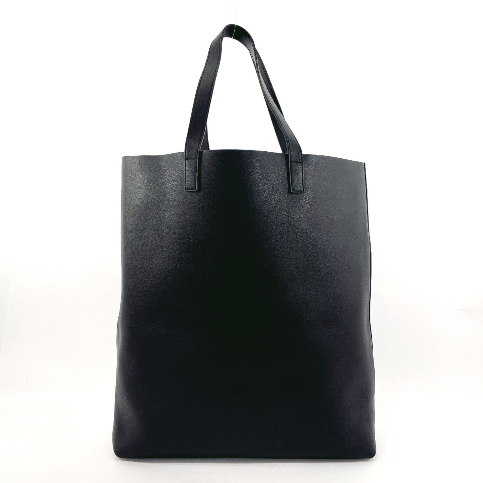 Saint Laurent Used Paris Tote Bag Leather SAINT LAURENT PARIS TCT467946 Men Women Black