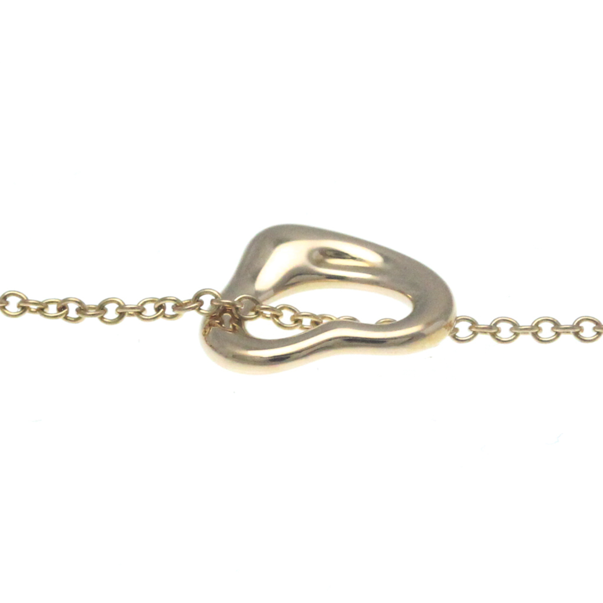Tiffany Open Heart Pink Gold (18K) No Stone Women's Fashion Pendant Necklace