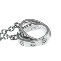 Cartier Baby Love Bracelet White Gold (18K) No Stone Charm Bracelet Silver