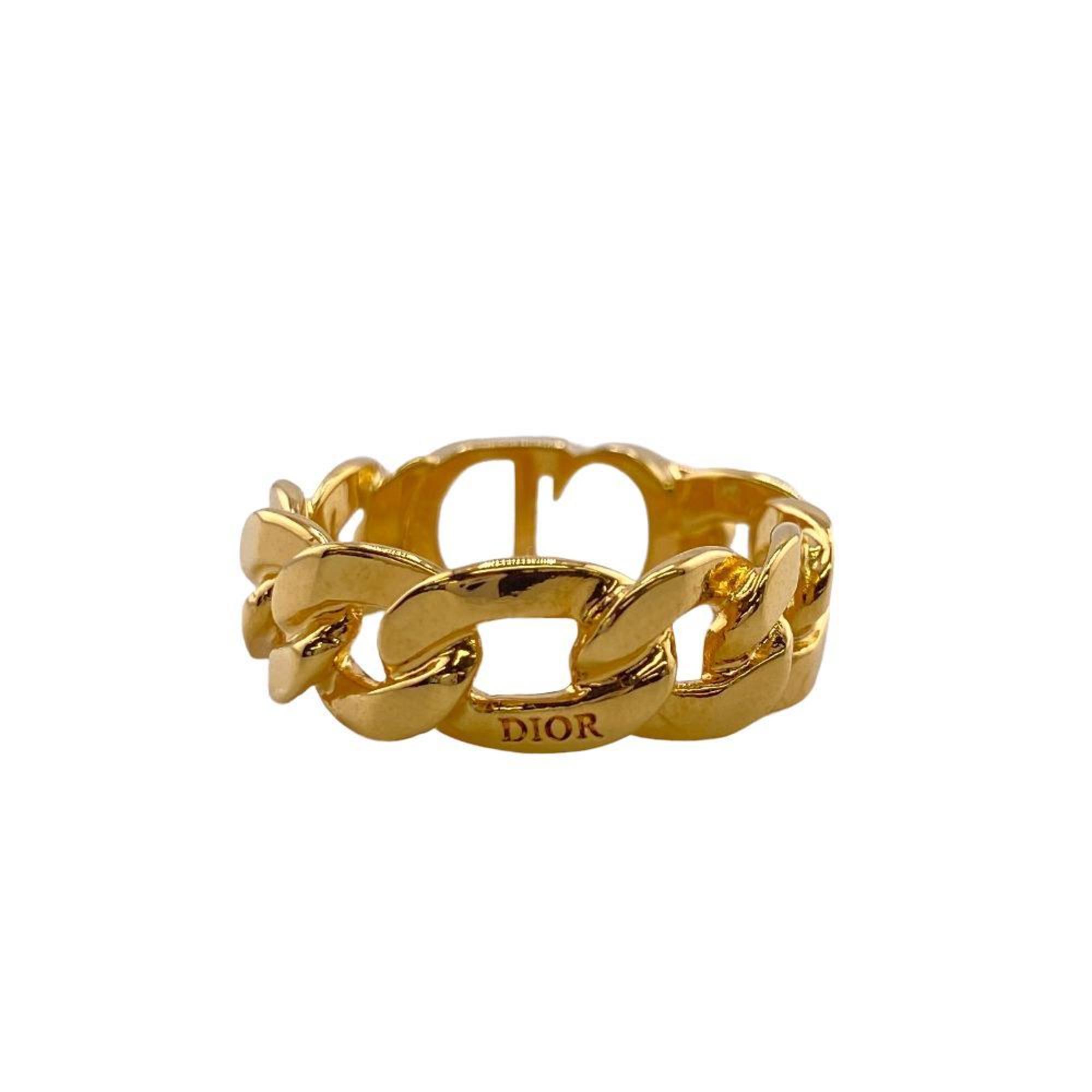 Christian Dior Dior Danseuse Etoile X CD Logo Ring Gold Women's | eLADY  Globazone