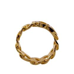 Christian Dior Dior Danseuse Etoile X CD Logo Ring Gold Women's