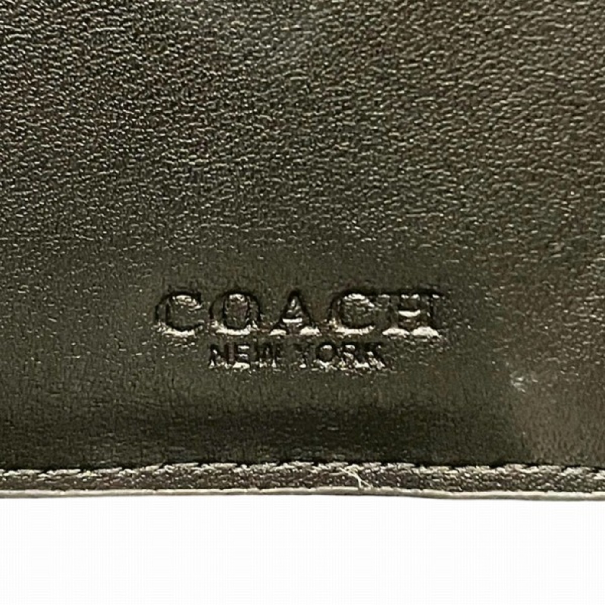 Coach COACH Medium Grace Wallet CC059 Leather Trifold Ladies