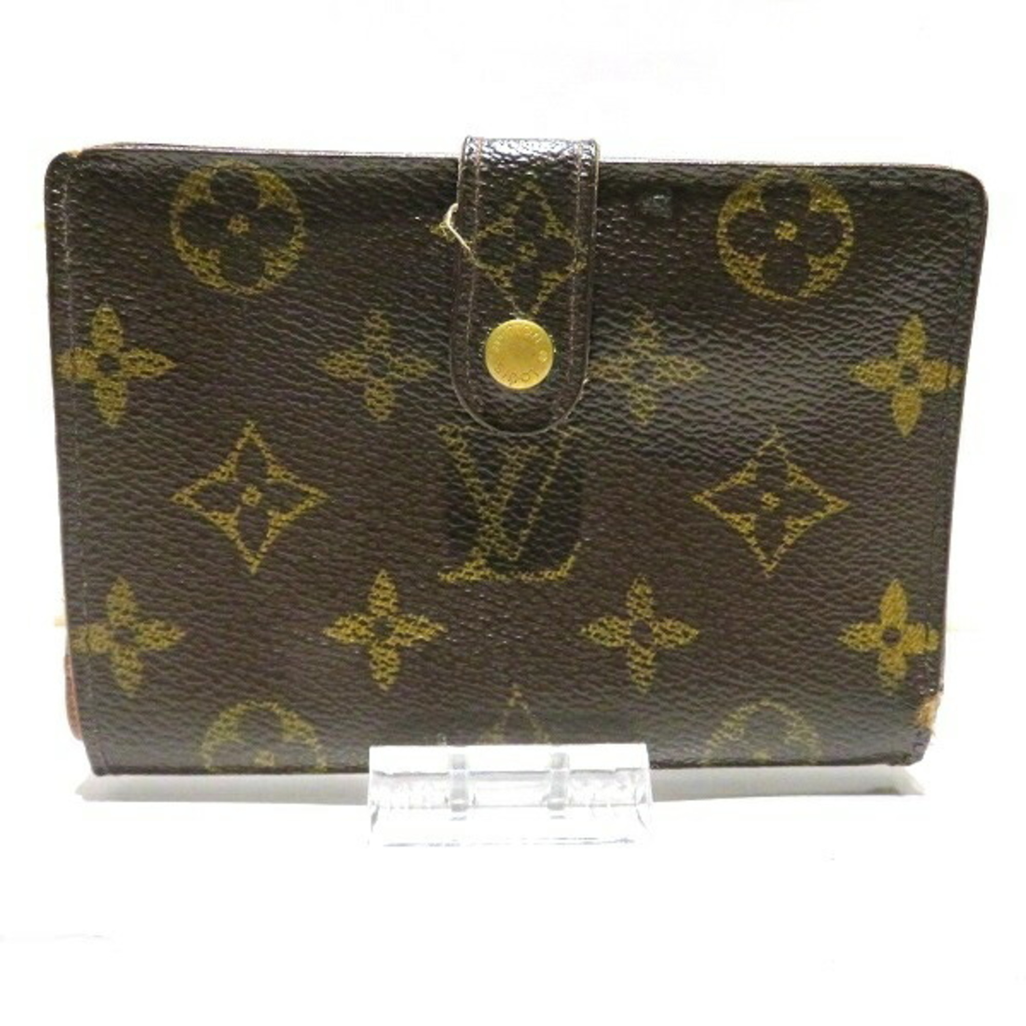 Louis Vuitton Monogram Portefeuille Viennois M61674 Bifold Wallet Women's