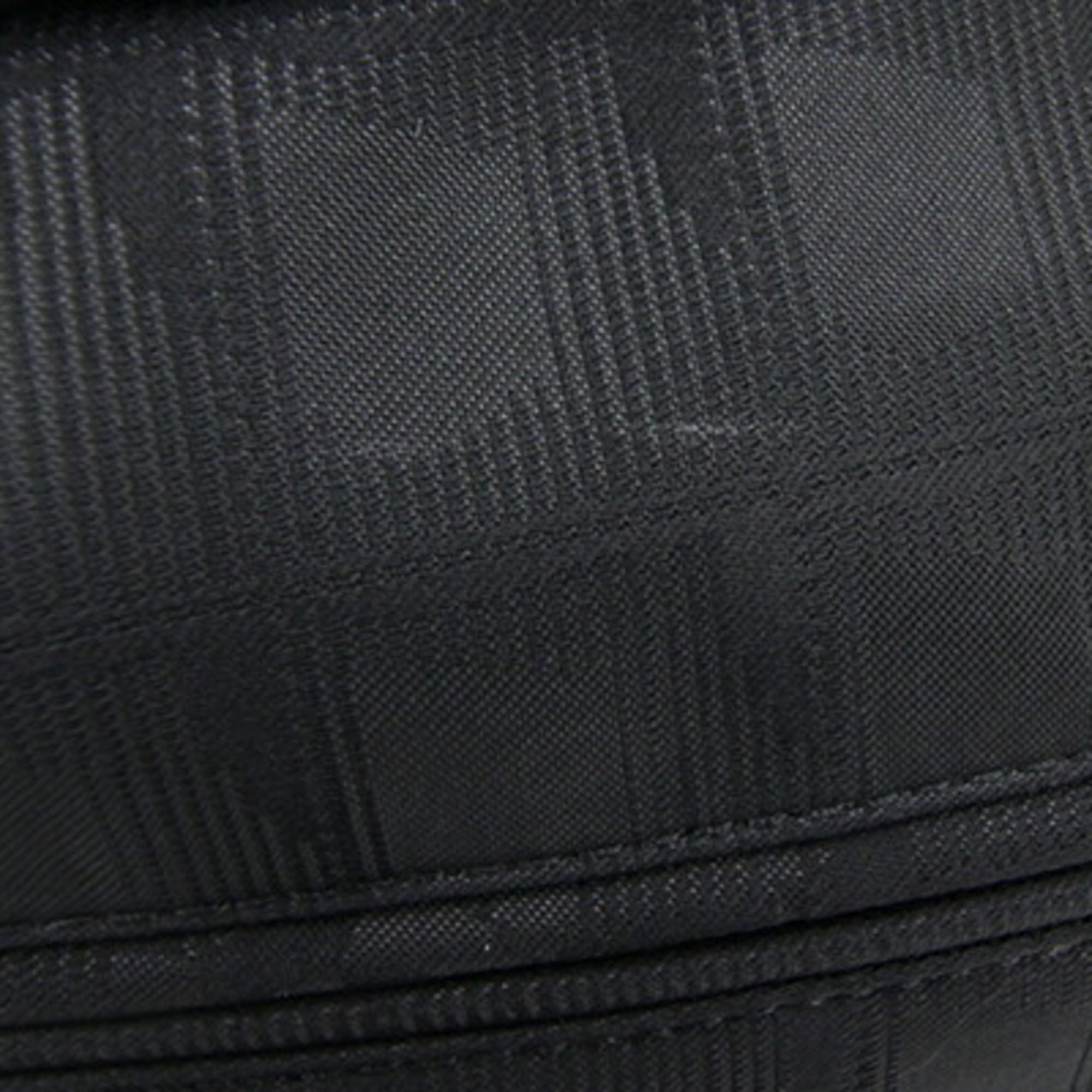 CHANEL Shoulder Bag New Line Black Nylon Men's Women's