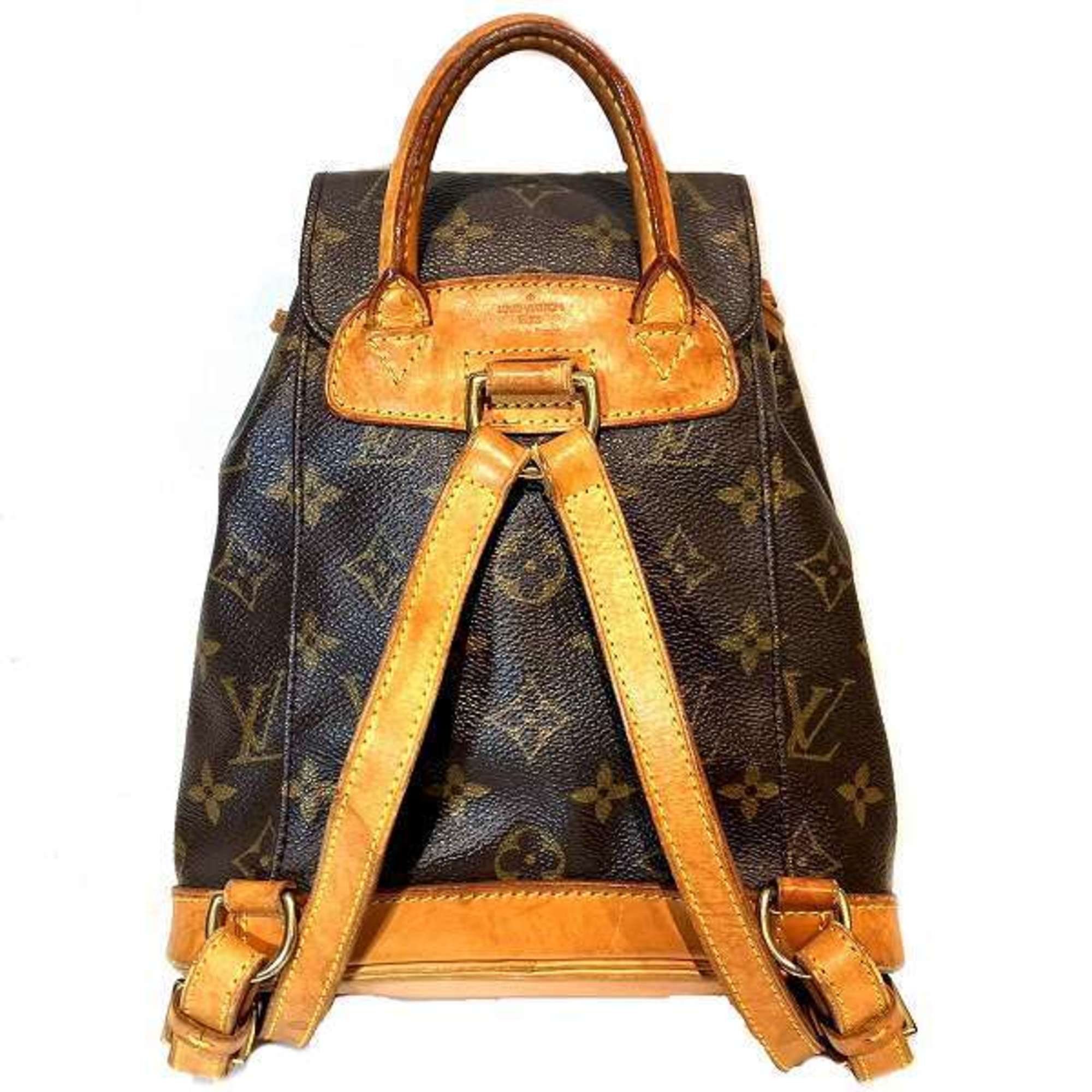 Louis Vuitton Monogram Mini Monsouris M51137 Bag Backpack Men Women