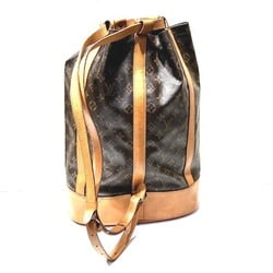 Louis Vuitton Monogram Randonnée GM M42244 Bag Rucksack Shoulder Men Women