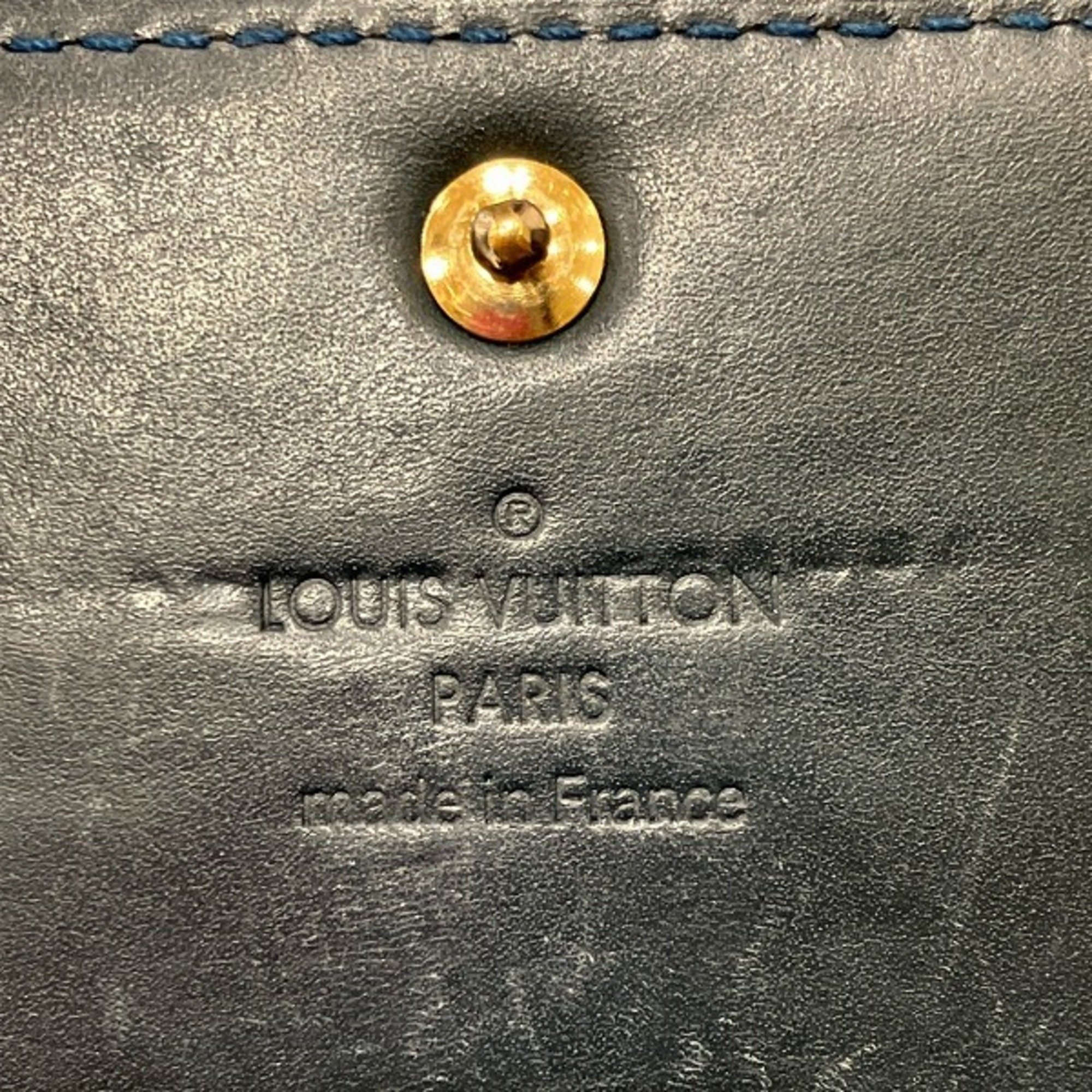 Louis Vuitton Monogram Vernis Portefeuille Sara M93667 Wallet Long Women's