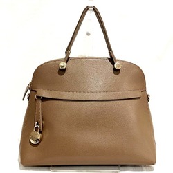 Furla FURLA brown leather bag handbag ladies