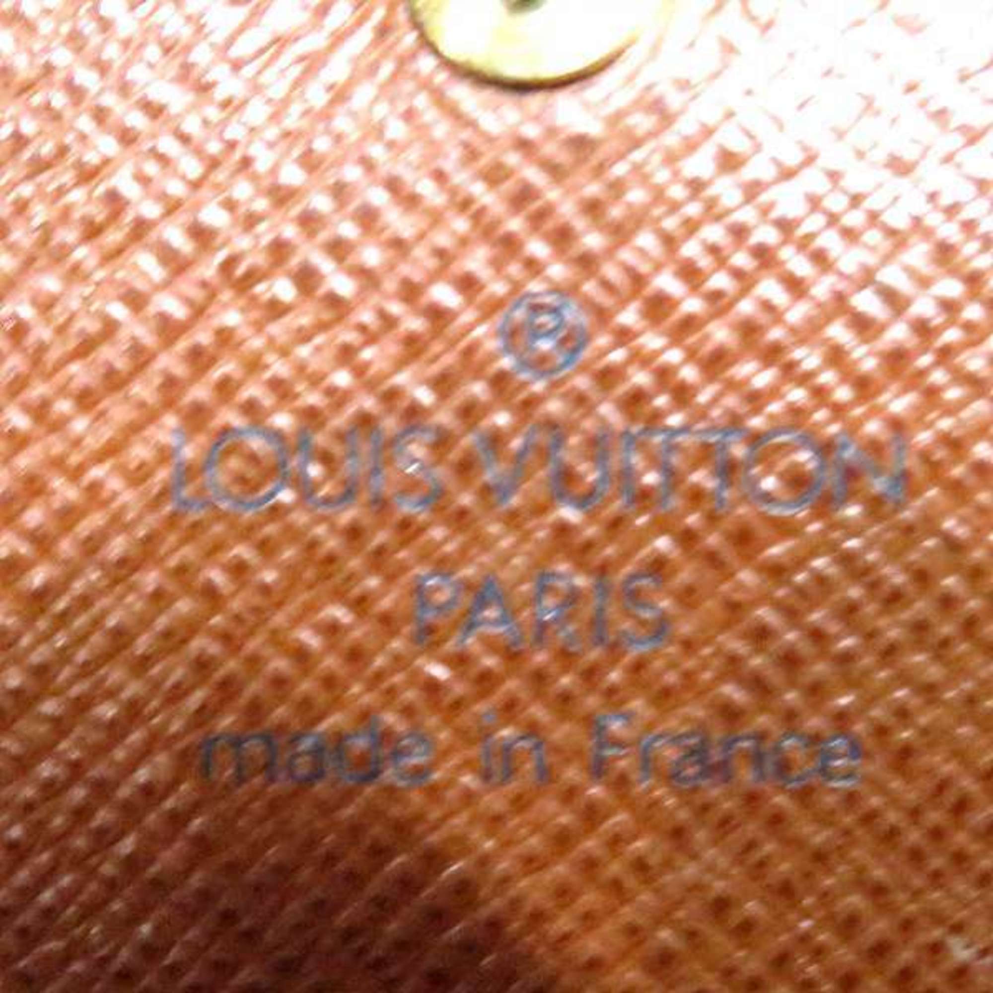 Louis Vuitton Monogram Porte Monet Bier Tresor M61730 Wallet Bifold Women's