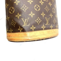 Louis Vuitton Monogram Petit Bucket M42238 Bag Tote Men Women