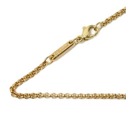 Chopard K18YG Yellow Gold Chain Necklace 8.2g 42cm Women's