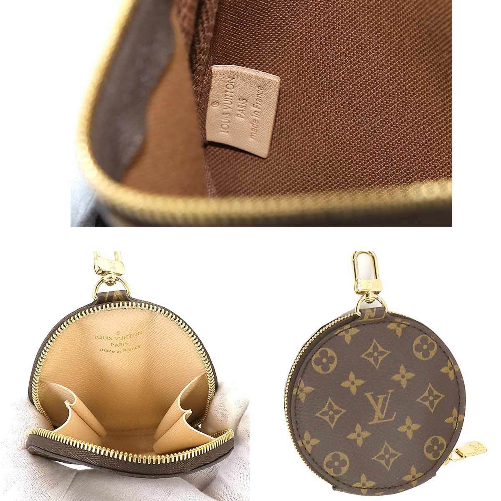 LOUIS VUITTON Monogram Multi Pochette Accessoire Shoulder Bag Khaki M44813 RFID Accessoires