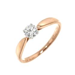 Tiffany TIFFANY&Co Harmony Diamond 0.29ct F/VS1/3EX Ring No. 8 K18 PG Pt Pink Gold 750 Platinum