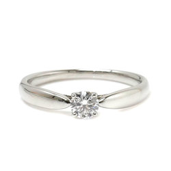 TIFFANY&Co. Tiffany Pt950 Platinum Solitaire Ring Diamond 0.23ct No. 10.5 3.2g Women's