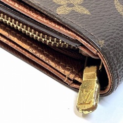 Louis Vuitton Monogram Portomone Sip M61735 Wallet Bifold Men's Women's