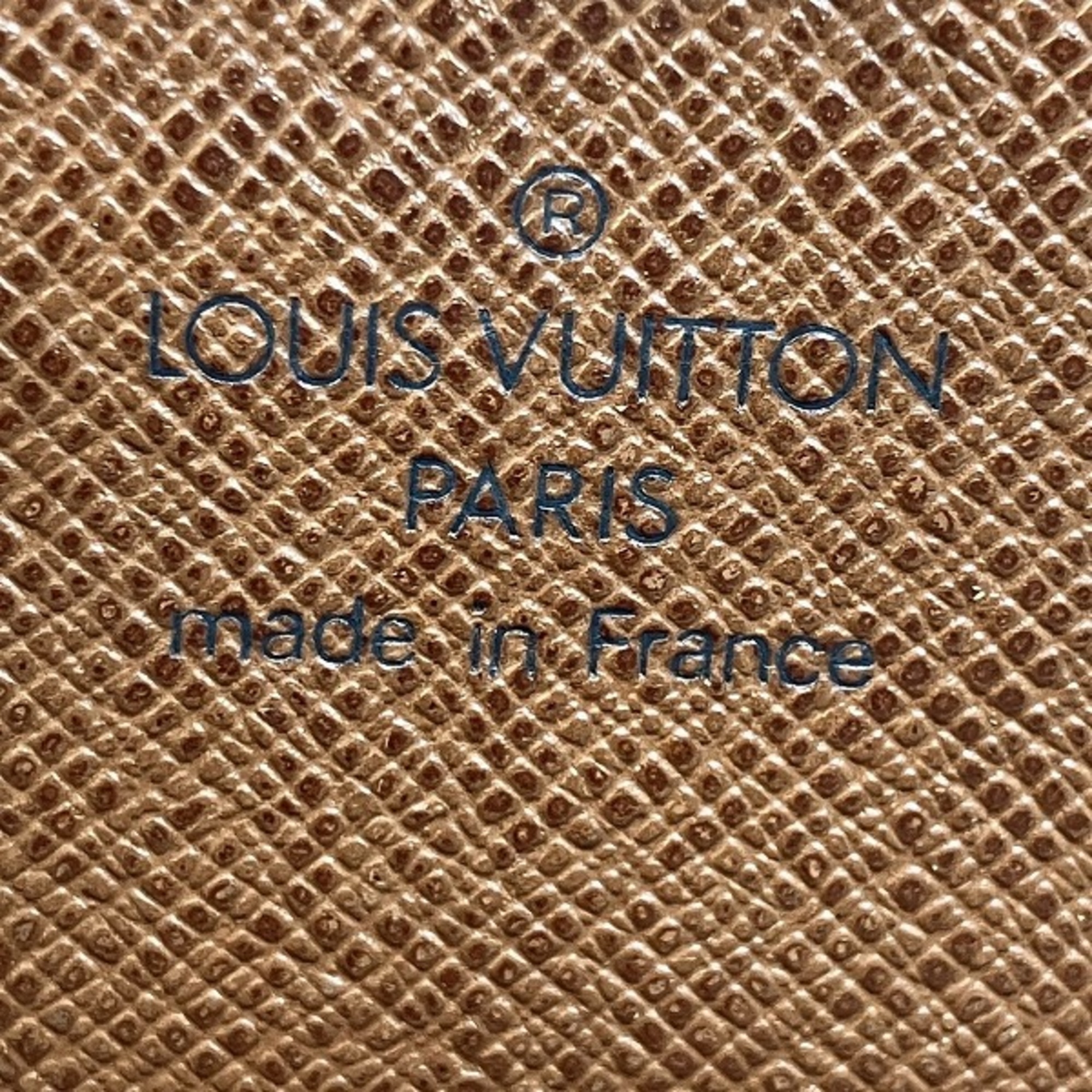 Louis Vuitton Monogram Portomone Sip M61735 Wallet Bifold Men's Women's