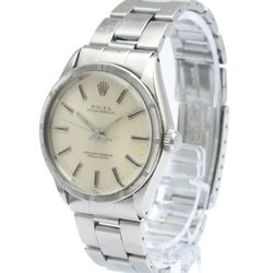 Vintage ROLEX Oyster Perpetual 1007 Steel Automatic Mens Watch BF568308