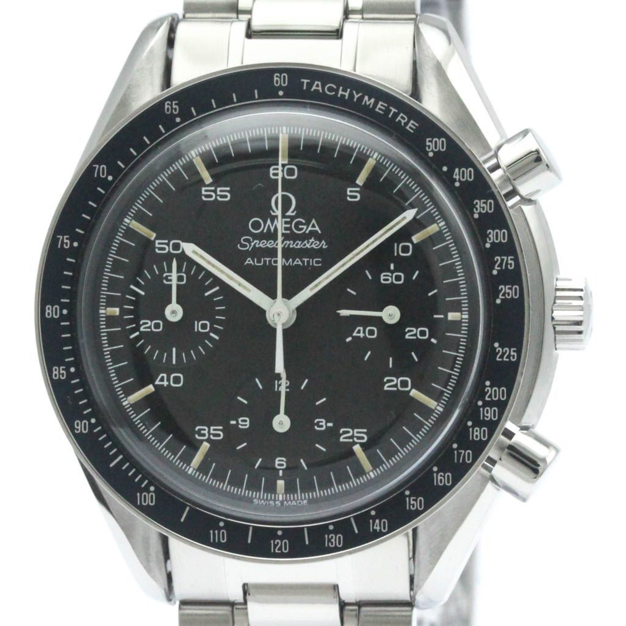 Polished OMEGA Speedmaster Automatic Steel Mens Watch 3510.50 BF567911