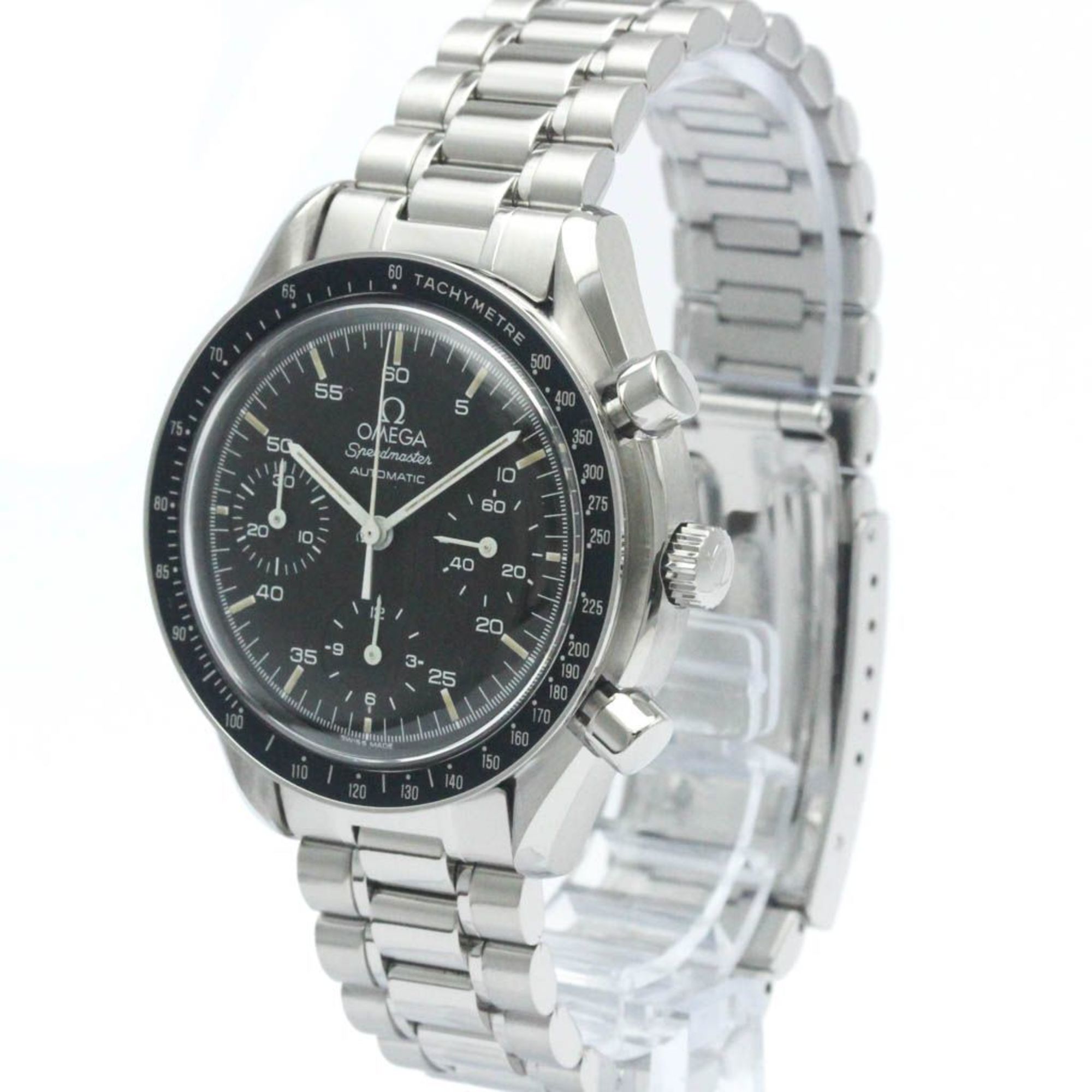 Polished OMEGA Speedmaster Automatic Steel Mens Watch 3510.50 BF567911