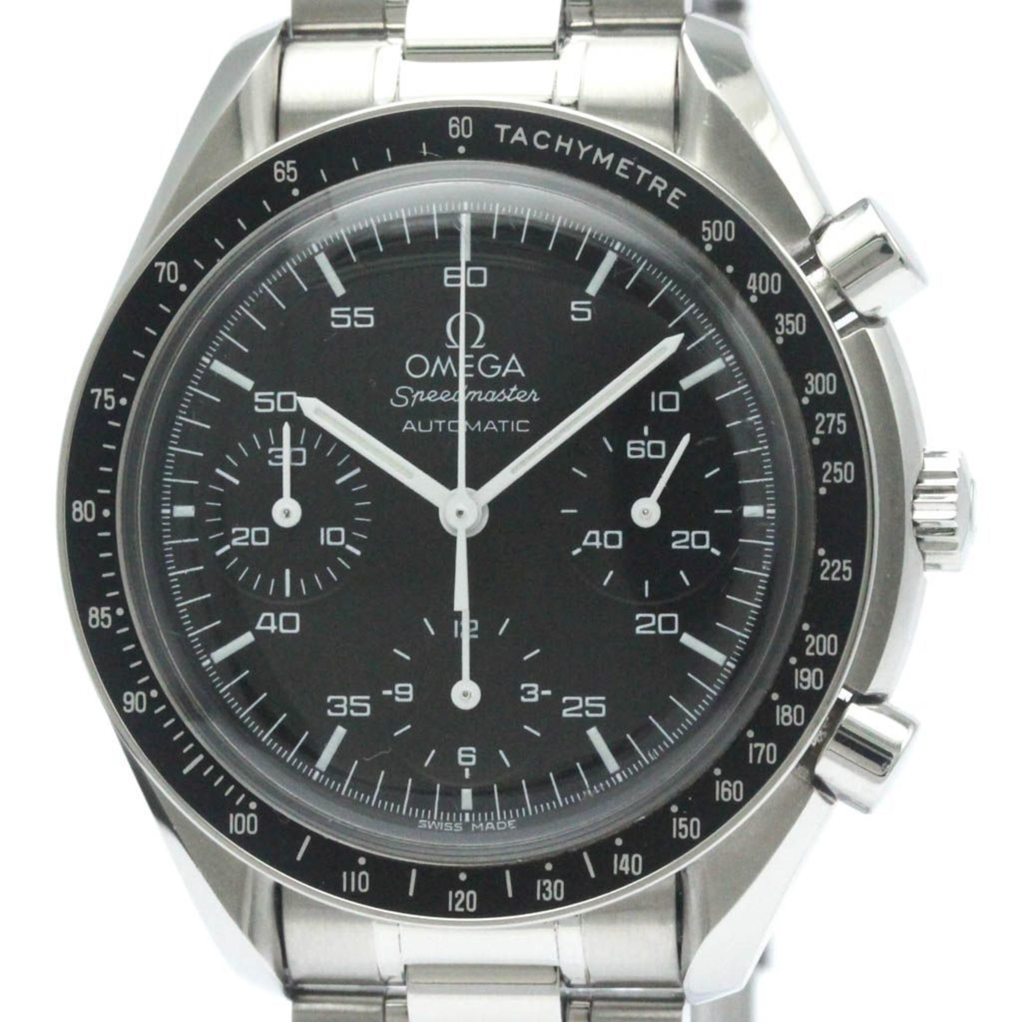 Polished OMEGA Speedmaster Automatic Steel Mens Watch 3510.50 BF568343