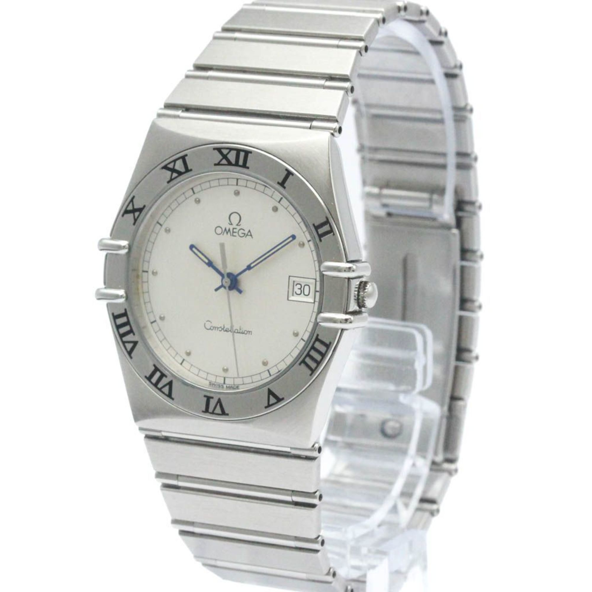 Polished OMEGA Constellation Stainless Steel Quartz Mens Watch 396.1070 BF565411
