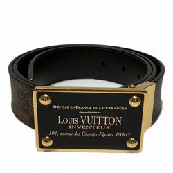 Louis Vuitton Damier Sainteur Aventure M9677 Reversible Brand Accessories Belt Men's