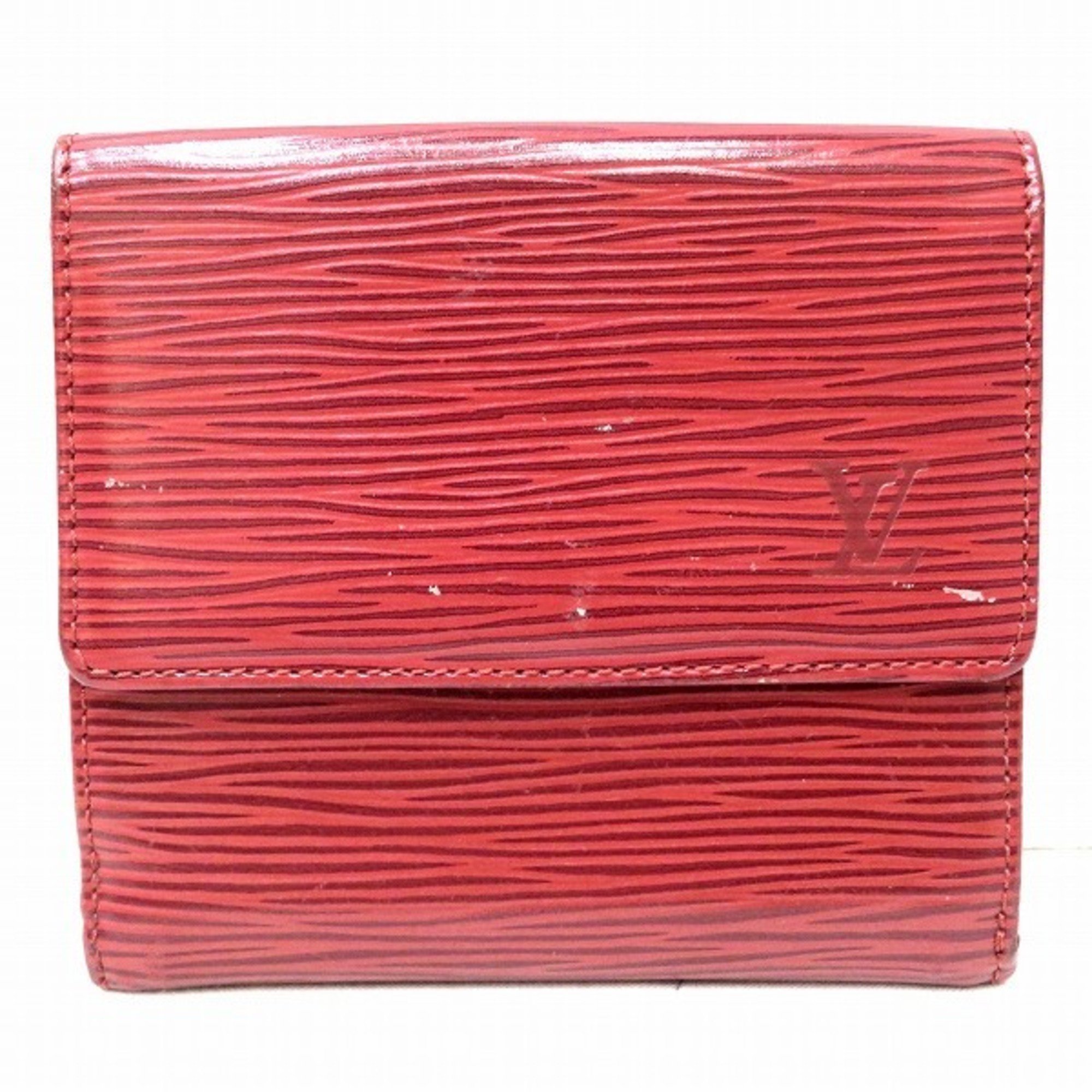 Louis Vuitton Epi Porte Monevier Cult Credit M63487 Wallet Bifold Women's