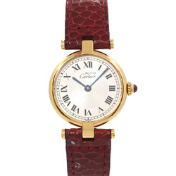 Cartier Must Vendome Vermeil W1010395 150th Anniversary Limited to 1847 Ladies Watch Quartz