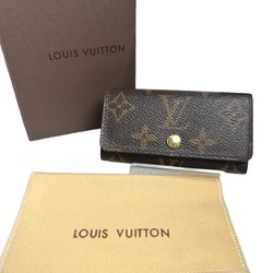 LOUIS VUITTON Multicle 4 Monogram Key Case M62631 Louis Vuitton Brown