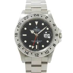 Rolex ROLEX Explorer 2 16570 N number men's watch date black dial automatic winding II