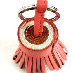 Hermes Carmen Tricolor Anu Milo Brand Accessories Key Ring Bag Charm Ladies