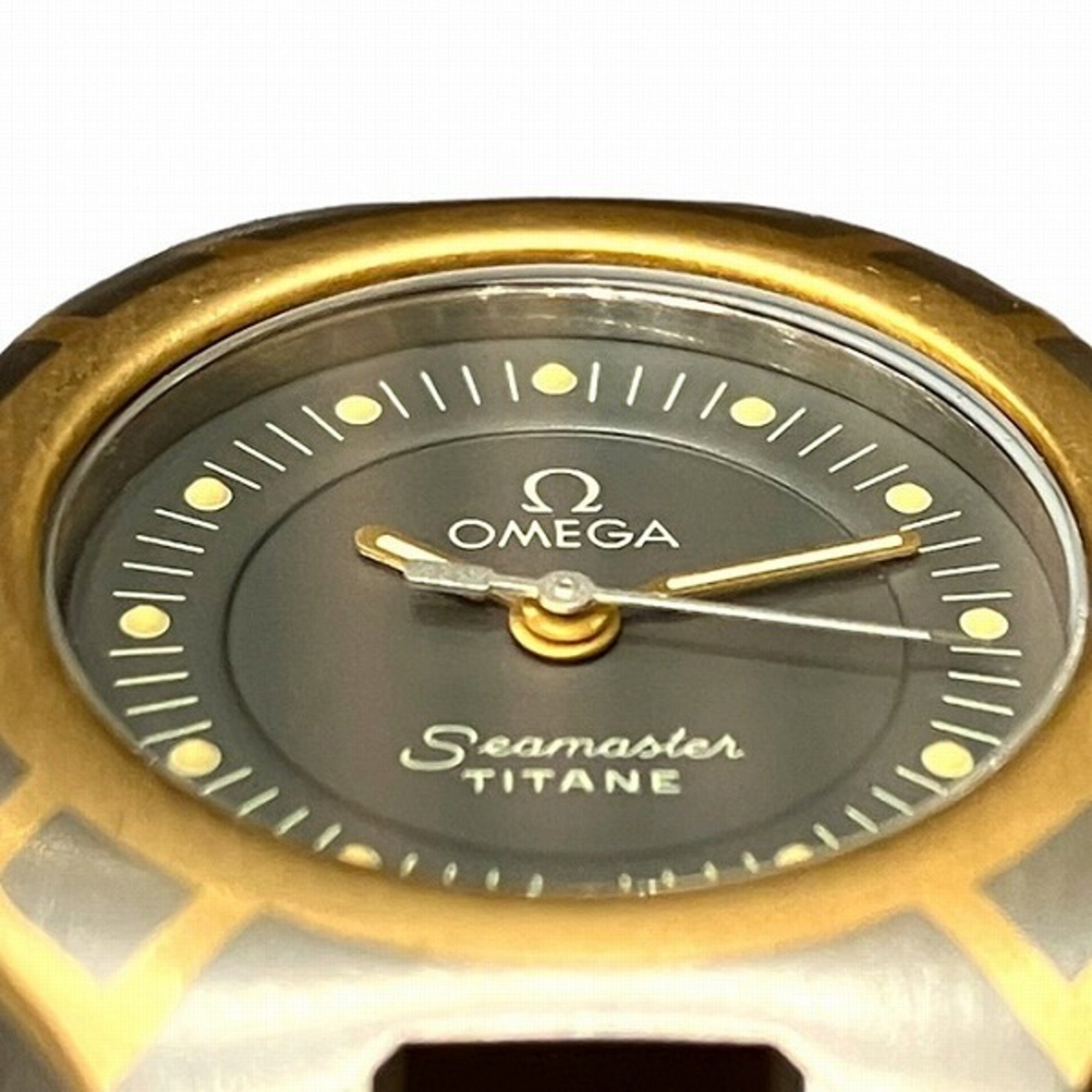 Omega Seamaster Polaris Quartz Watch Ladies