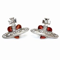 Vivienne Westwood Diamante Heart Earrings 62010180 Brand Accessories Women's