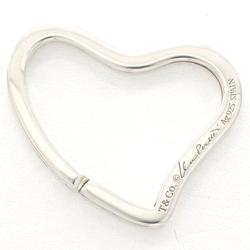 Tiffany Open Heart Silver Keyring Total Weight Approx. 8.1g Jewelry Wrapping Free