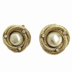 CHANEL Gold Color Brand Accessories Earrings Ladies