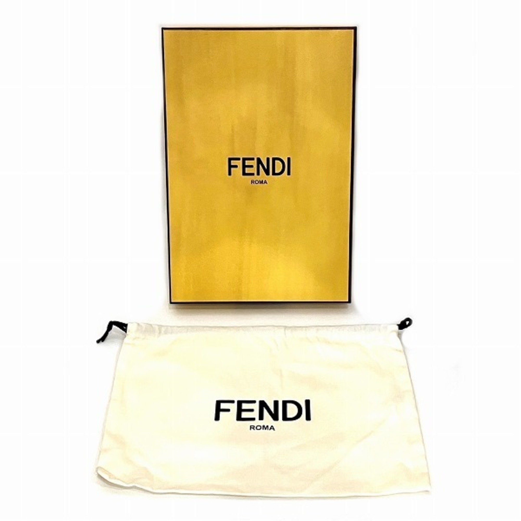 FENDI Zucca pattern FXS366 A4Z4 Brand accessories Muffler Stole Men's Women's products