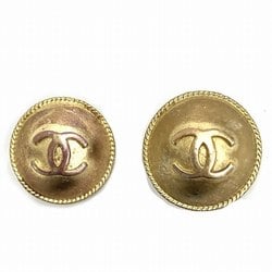 CHANEL Coco Mark Gold Color 95P Brand Accessories Earrings Ladies