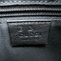 Gucci Outlet Micro Shima Women's/Men's Second Bag 419775 Leather Black