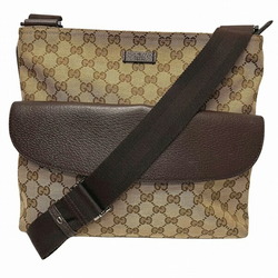 GUCCI 256100 GG Canvas Bag Shoulder Men Women