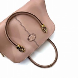 Tod's Sera 2WAY Pink Bag Handbag Shoulder Ladies