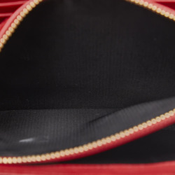 Saint Laurent Viki YSL Chain Shoulder Bag 554125 Red Patent Leather Women's SAINT LAURENT