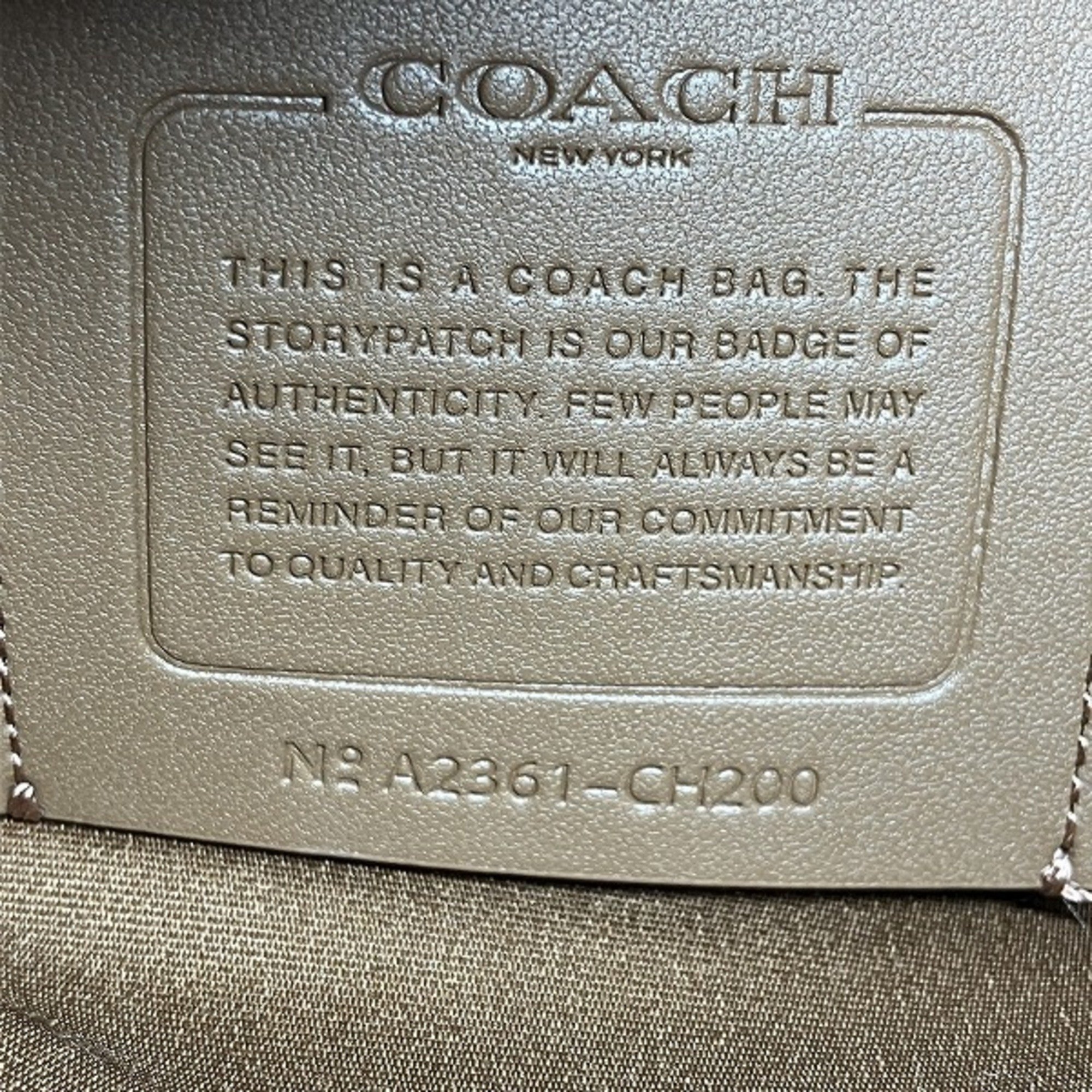 Coach COACH Signature Trompe L'oeil Hudson Crossbody 21 CH200 Bag Shoulder Men's Women's